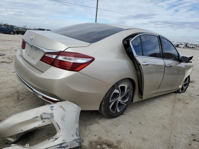 1HGCR2F39GA164580 - 2016 HONDA ACCORD LX SILVER photo 3