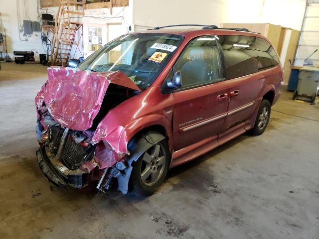 1D4GP24R94B557999 - 2004 DODGE GRAND CARA SE BURGUNDY photo 1