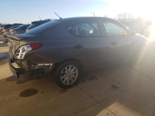 3N1CN7AP1HL863295 - 2017 NISSAN VERSA S GRAY photo 3