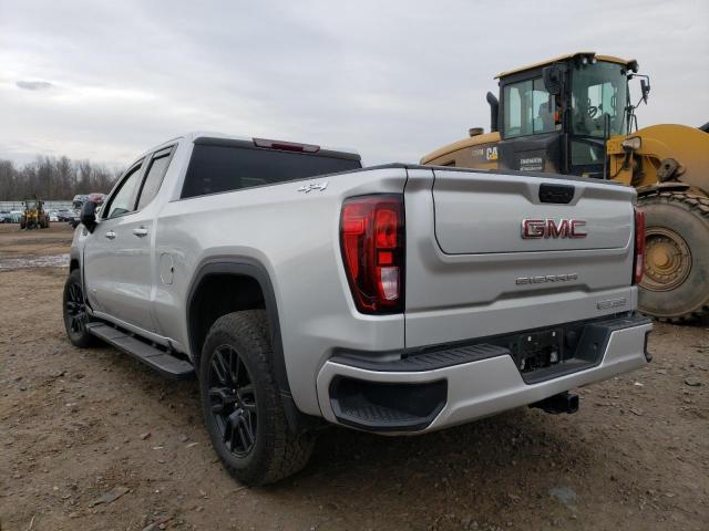 1GTR9GEK2MZ411014 - 2021 GMC SIERRA K1500 ELEVATION SILVER photo 2