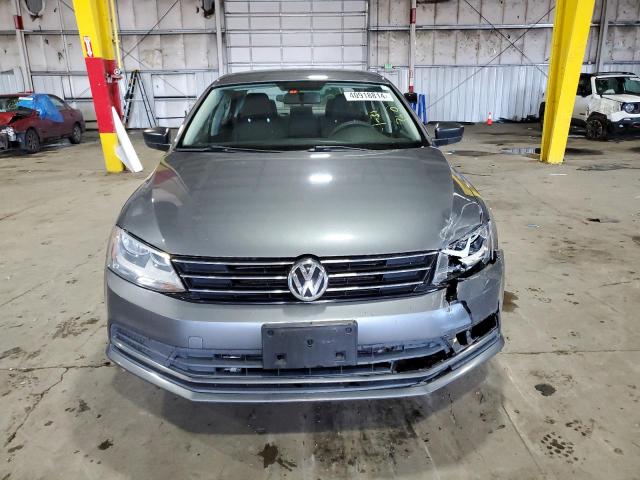 3VW1K7AJ2FM243908 - 2015 VOLKSWAGEN JETTA BASE CHARCOAL photo 5