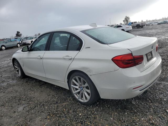 WBA8E1C58HK480366 - 2017 BMW 330E WHITE photo 2