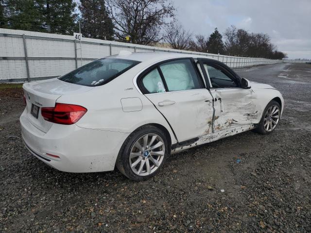 WBA8E1C58HK480366 - 2017 BMW 330E WHITE photo 3