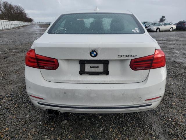 WBA8E1C58HK480366 - 2017 BMW 330E WHITE photo 6