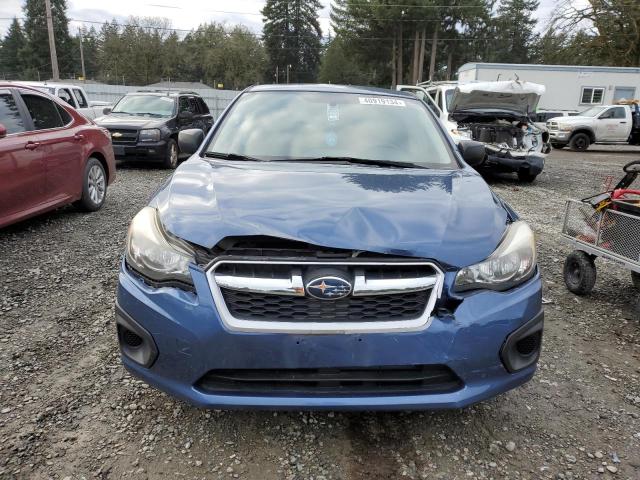 JF1GJAA63CH029802 - 2012 SUBARU IMPREZA BLUE photo 5