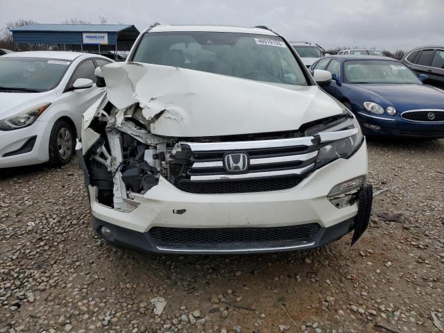 5FNYF5H95HB025149 - 2017 HONDA PILOT TOURING WHITE photo 5