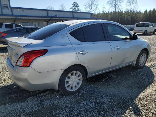 3N1CN7AP8EL818754 - 2014 NISSAN VERSA S SILVER photo 3