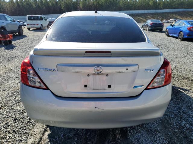 3N1CN7AP8EL818754 - 2014 NISSAN VERSA S SILVER photo 6