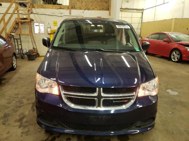 2C4RDGBG2HR694626 - 2017 DODGE GRAND CARA SE BLUE photo 5