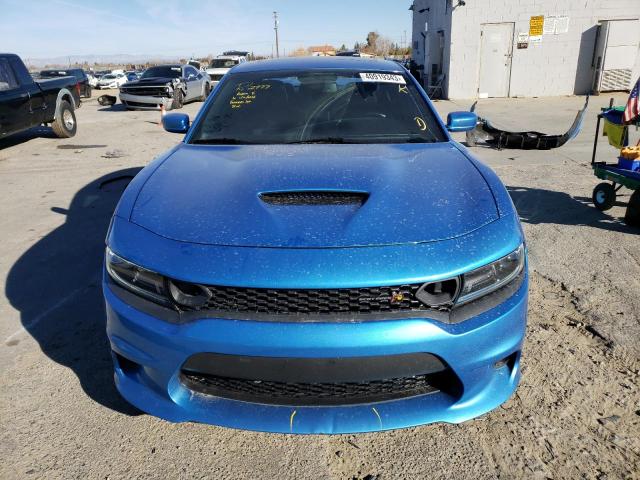 2C3CDXGJ0KH662169 - 2019 DODGE CHARGER SCAT PACK BLUE photo 5