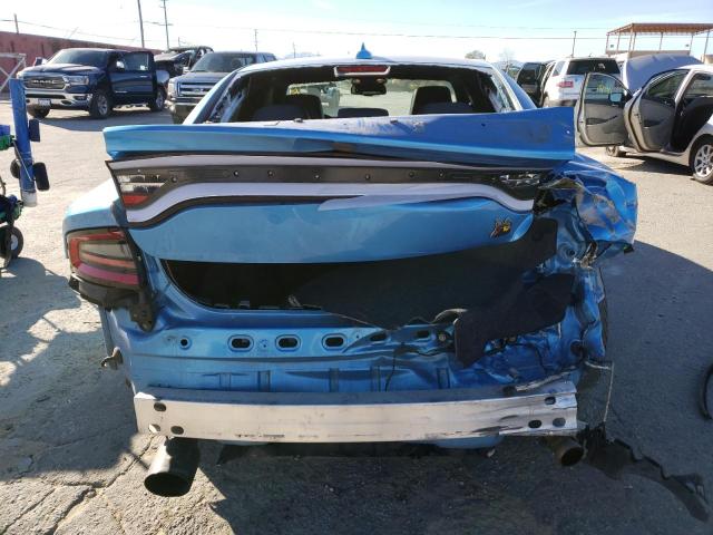 2C3CDXGJ0KH662169 - 2019 DODGE CHARGER SCAT PACK BLUE photo 6