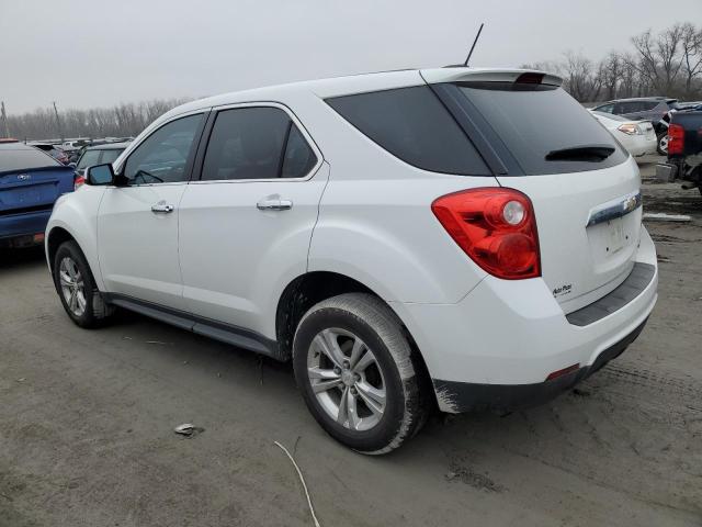 2GNALAEK1F1137609 - 2015 CHEVROLET EQUINOX LS WHITE photo 2