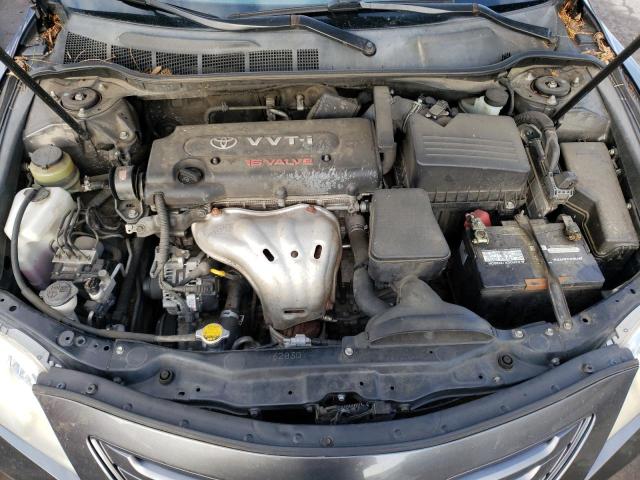 JTNBE46K373047330 - 2007 TOYOTA CAMRY CE GRAY photo 11