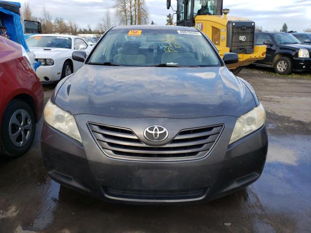 JTNBE46K373047330 - 2007 TOYOTA CAMRY CE GRAY photo 5