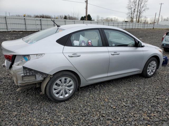 3KPC24A60LE126727 - 2020 HYUNDAI ACCENT SE SILVER photo 3