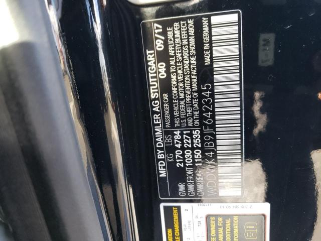 WDDWK4JB9JF642345 - 2018 MERCEDES-BENZ C 300 BLACK photo 12