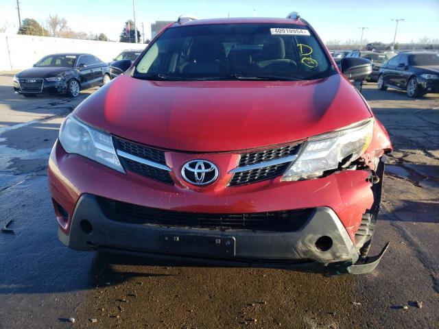 2T3BFREV5EW146493 - 2014 TOYOTA RAV4 LE RED photo 5