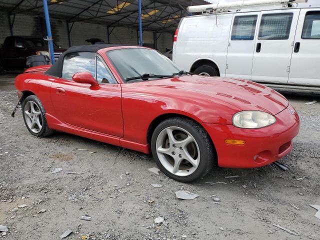 JM1NB353620219598 - 2002 MAZDA MX-5 MIATA BASE RED photo 4