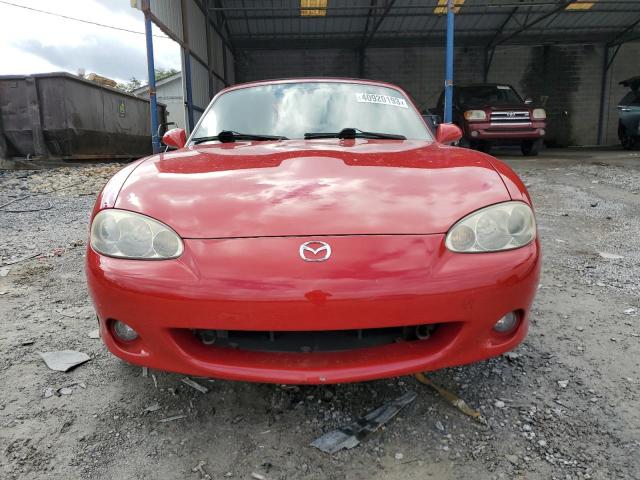 JM1NB353620219598 - 2002 MAZDA MX-5 MIATA BASE RED photo 5