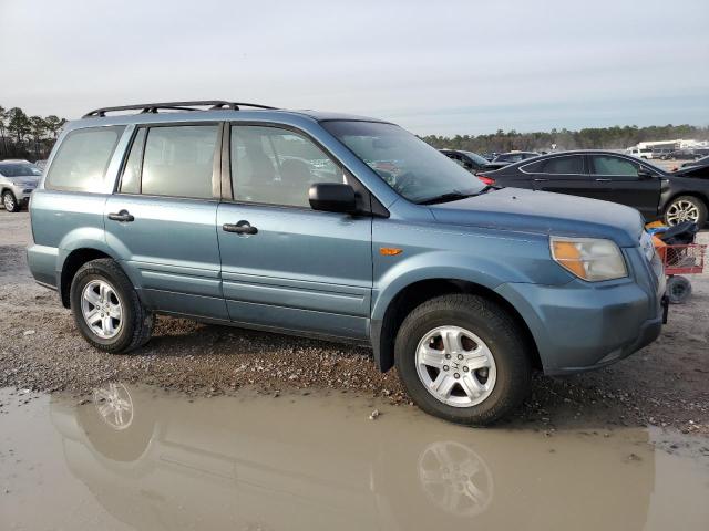 5FNYF28156B041924 - 2006 HONDA PILOT LX TEAL photo 4