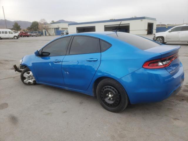 1C3CDFAA0FD278222 - 2015 DODGE DART SE BLUE photo 2