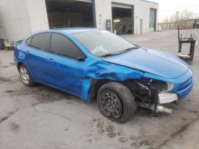 1C3CDFAA0FD278222 - 2015 DODGE DART SE BLUE photo 4