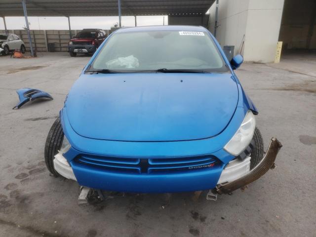 1C3CDFAA0FD278222 - 2015 DODGE DART SE BLUE photo 5