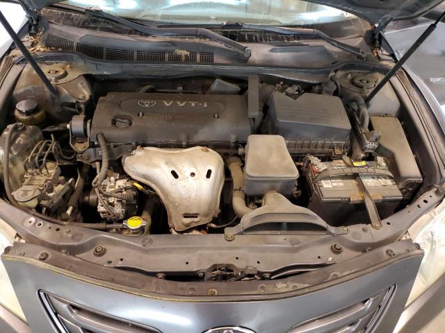 4T1BE46K47U713203 - 2007 TOYOTA CAMRY CE GRAY photo 11