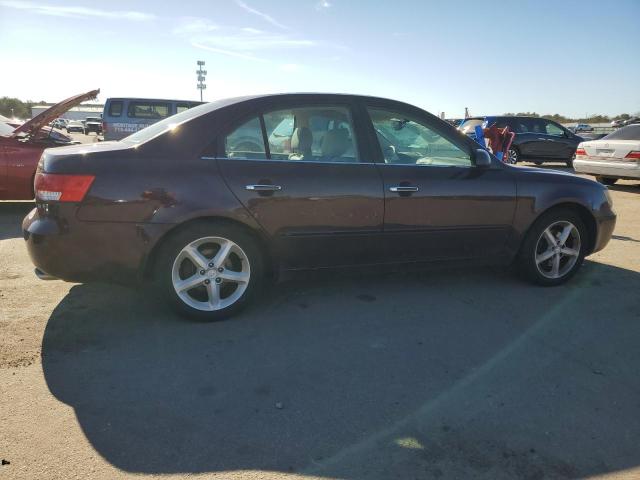 5NPEU46F66H053875 - 2006 HYUNDAI SONATA GLS BURGUNDY photo 3