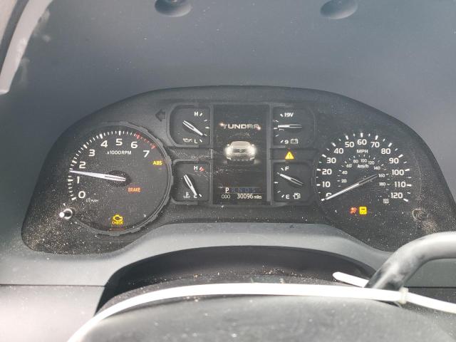 5TFRY5F12LX269738 - 2020 TOYOTA TUNDRA DOUBLE CAB SR/SR5 WHITE photo 9