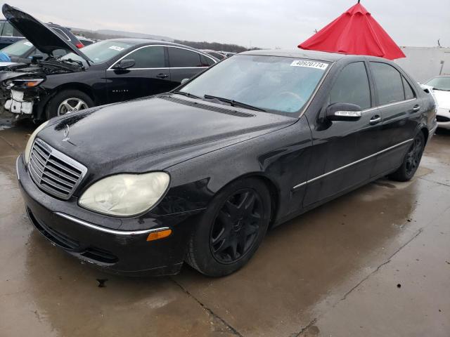 WDBNG75J03A363696 - 2003 MERCEDES-BENZ S 500 BLACK photo 1