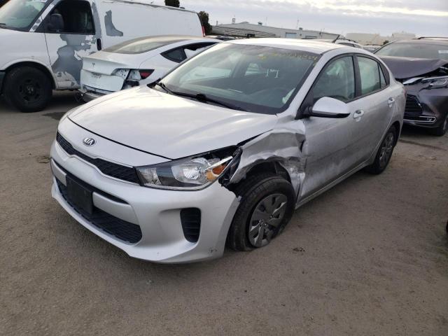 3KPA24AB7KE227783 - 2019 KIA RIO S SILVER photo 1