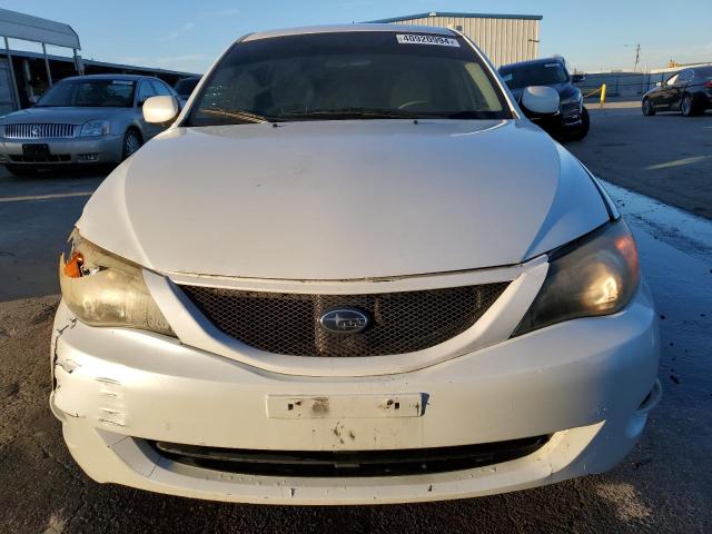 JF1GH61688H824585 - 2008 SUBARU IMPREZA 2.5I WHITE photo 5