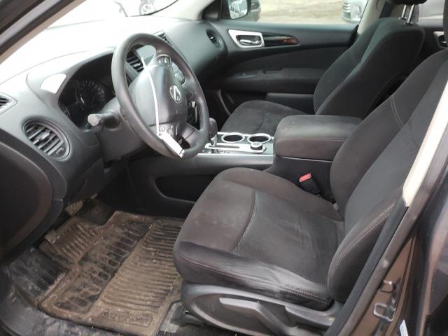 5N1AR2MM9DC687935 - 2013 NISSAN PATHFINDER S CHARCOAL photo 7