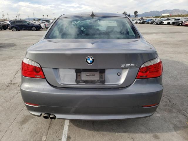 WBANU53548CT07810 - 2008 BMW 528 I GRAY photo 6