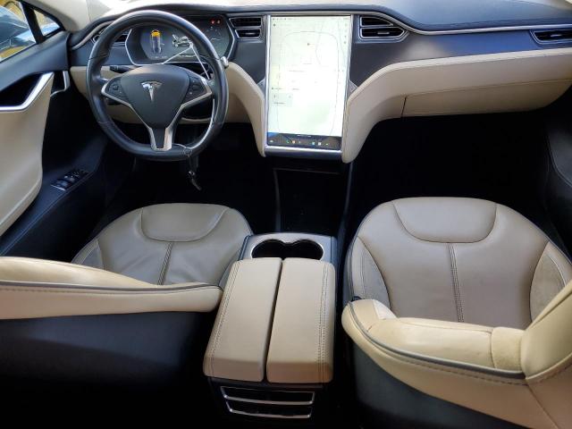 5YJSA1H16EFP40850 - 2014 TESLA MODEL S ნაცრისფერი ფოტო 8