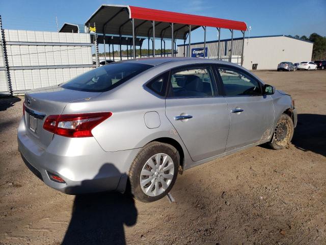 3N1AB7AP3KY216679 - 2019 NISSAN SENTRA S SILVER photo 3