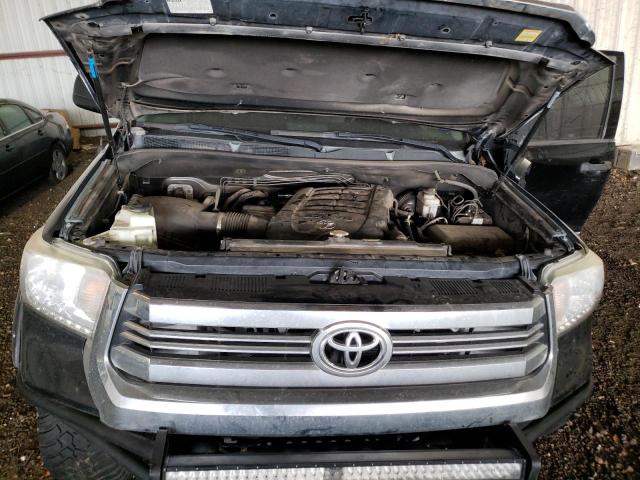 5TFEW5F12GX192539 - 2016 TOYOTA TUNDRA CREWMAX SR5 BLACK photo 11