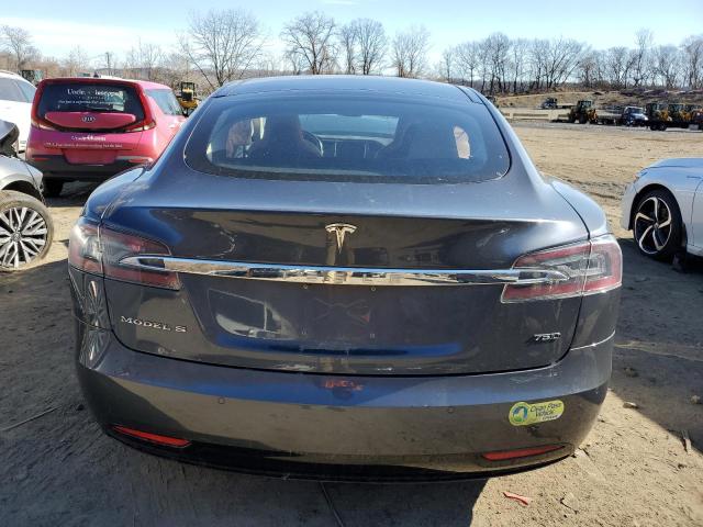 5YJSA1E27GF168347 - 2016 TESLA MODEL S GRAY photo 6