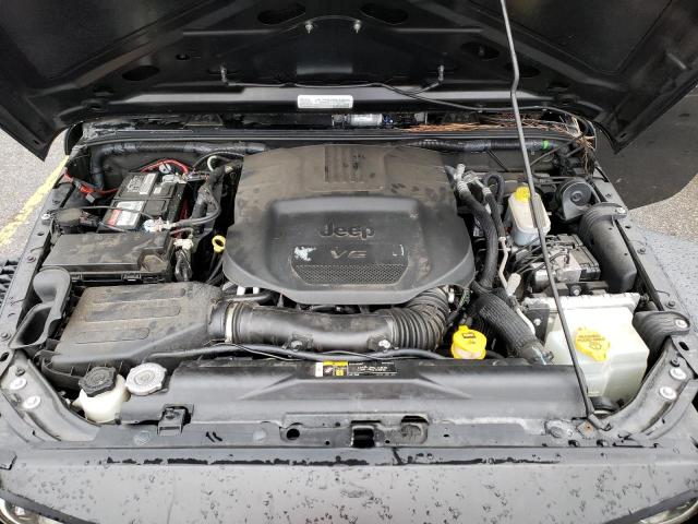 1C4BJWDG5JL833809 - 2018 JEEP WRANGLER U SPORT შავი ფოტო 12