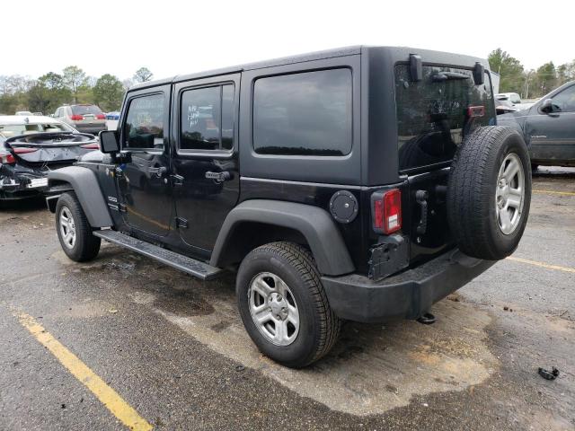1C4BJWDG5JL833809 - 2018 JEEP WRANGLER U SPORT შავი ფოტო 2