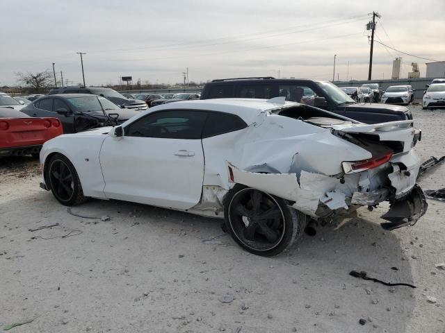 1G1FE1R72J0170646 - 2018 CHEVROLET CAMARO SS WHITE photo 2