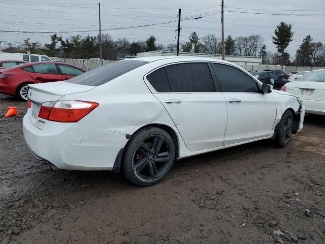 1HGCR2F58EA281632 - 2014 HONDA ACCORD SPORT WHITE photo 3