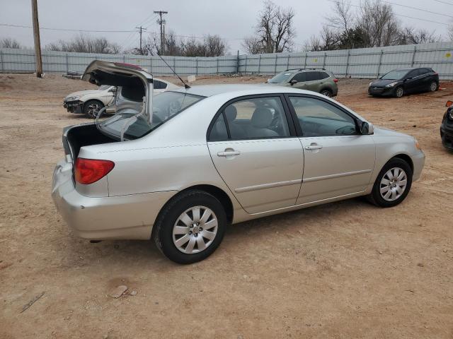 JTDBR32E742017624 - 2004 TOYOTA COROLLA CE SILVER photo 3