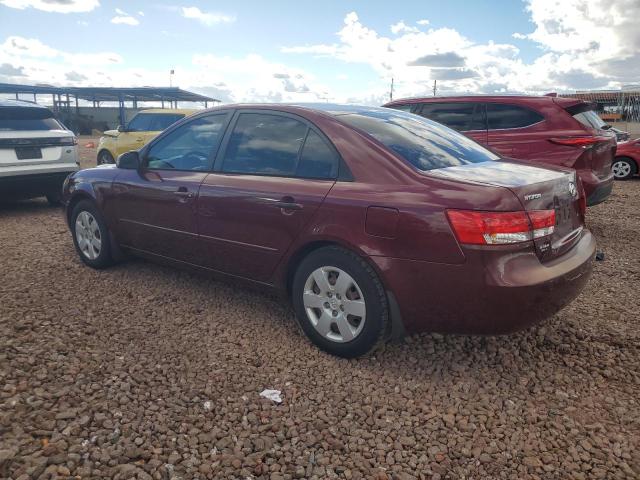 5NPET46C37H222292 - 2007 HYUNDAI SONATA GLS RED photo 2