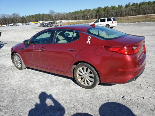 5XXGM4A77FG394013 - 2015 KIA OPTIMA LX RED photo 2