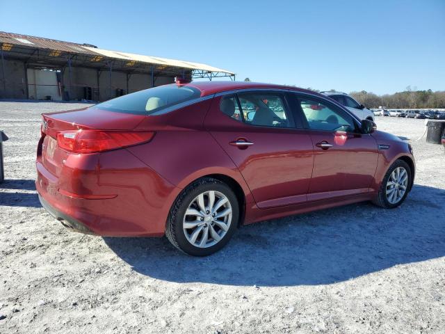 5XXGM4A77FG394013 - 2015 KIA OPTIMA LX RED photo 3