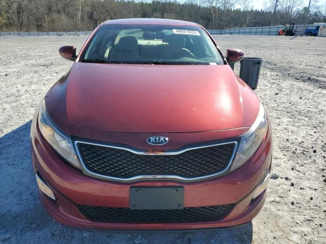 5XXGM4A77FG394013 - 2015 KIA OPTIMA LX RED photo 5