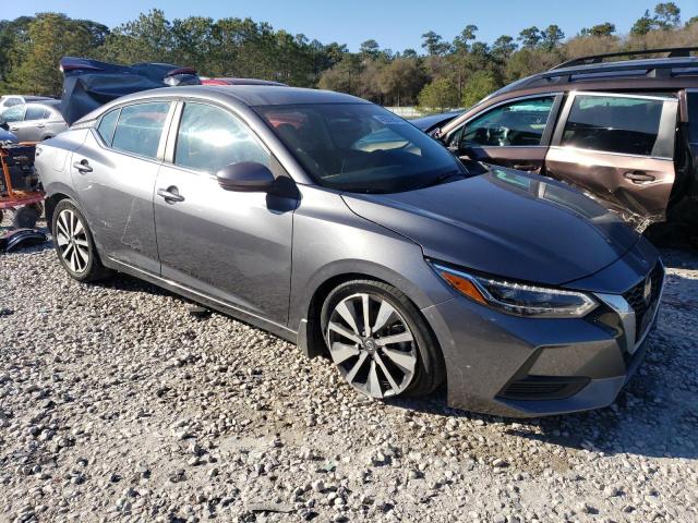 3N1AB8CV6LY206683 - 2020 NISSAN SENTRA SV GRAY photo 4