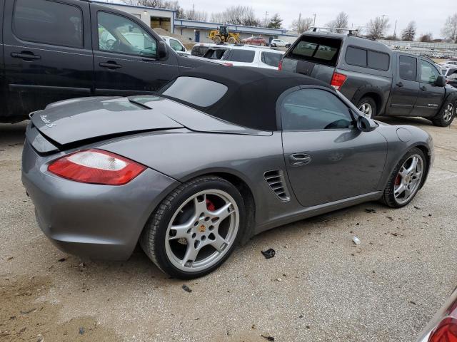 WP0CB29848U731059 - 2008 PORSCHE BOXSTER S GRAY photo 3